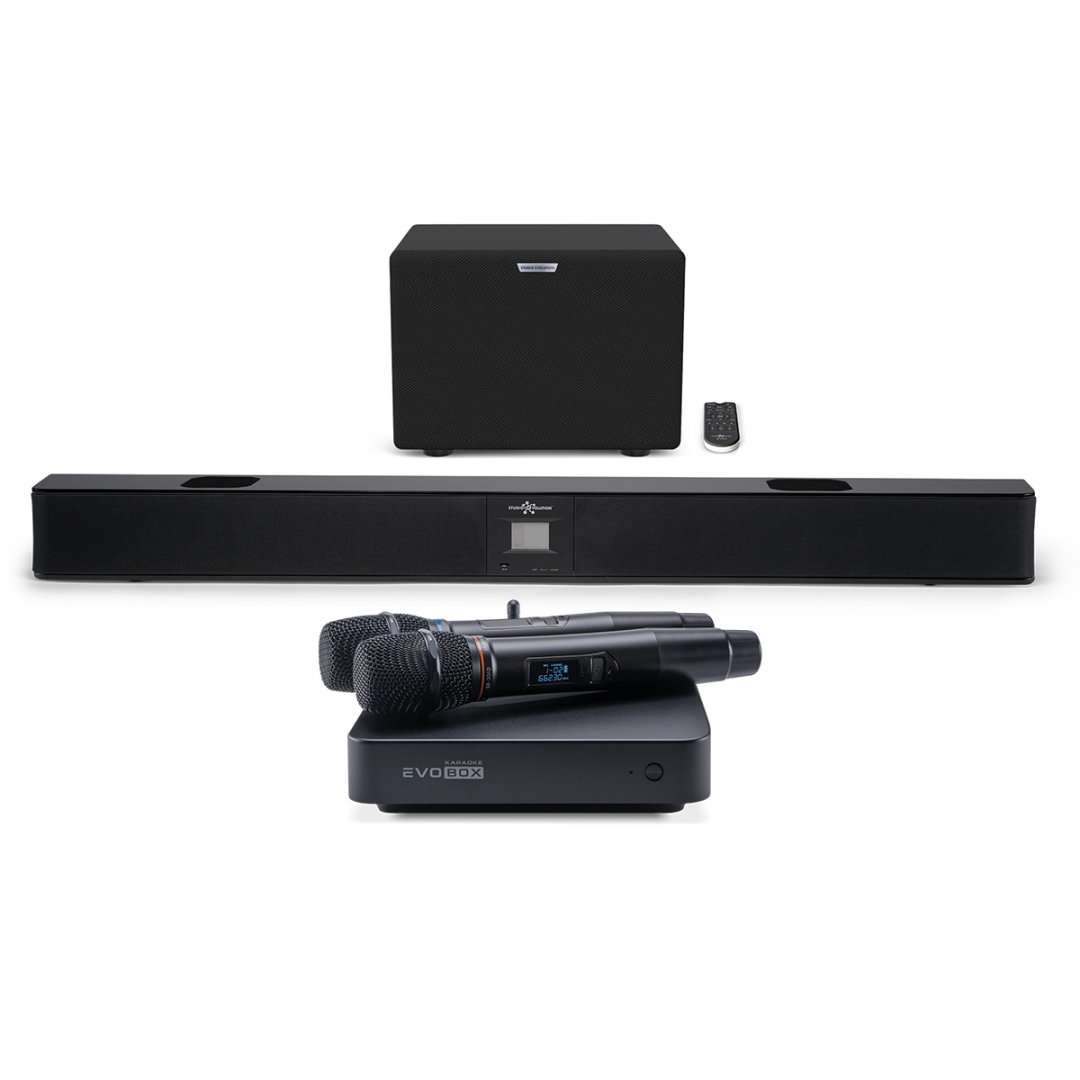 караоке-комплект EVOBOX Plus + EvoSound Bar (саундбар с караоке) в Нахабино