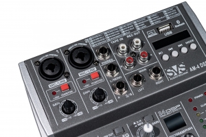 SVS Audiotechnik mixers AM-4 DSP Аналоговый микшерный пульт, 4-канала в Нахабино